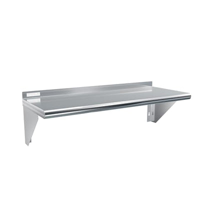 STABLEINK NSF Stainless Steel Wall Shelf 14x36 Inches, Commercial Kitchen - size: 14"x36"