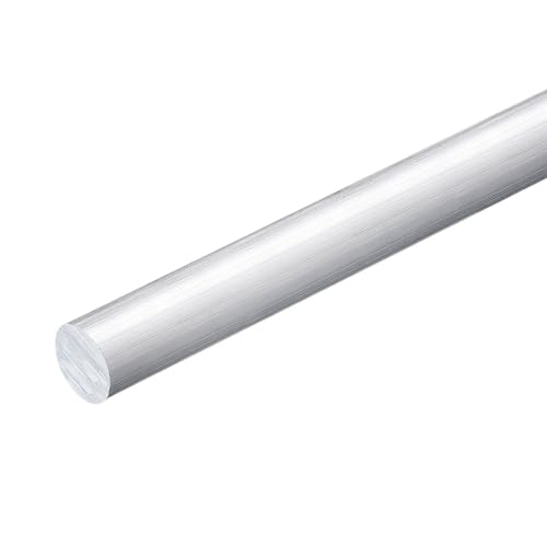uxcell 1Pcs 7/8"(22mm) Dia Round Aluminum Rod, 12"(305mm) Long 6061 Aluminum Round Rod Solid Lathe Bar Stock for Industry Construction DIY Crafts - size: 22mm x 305mm