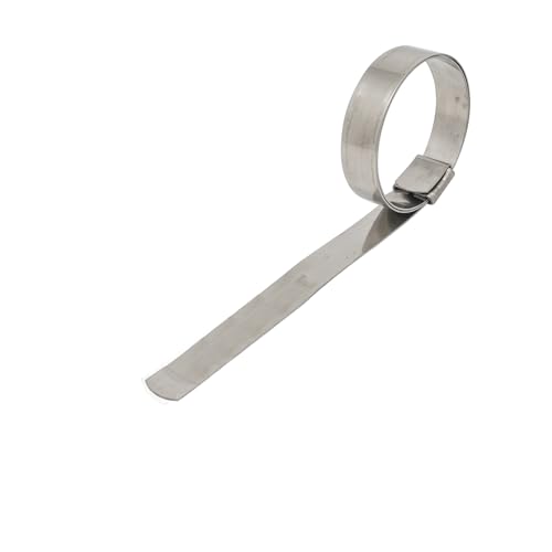 Center Punch Hose Clamps, 5/8" Wide x 5" Diameter, 50 Pack, Stainless Steel - color: 1" 50pcs