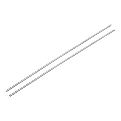 uxcell 2Pcs Extension Springs, 0.4x4x300mm/0.02x0.16x11.81in 304 Stainless Steel Extended Compression Spring Steel Dual Hook Tension Springs for Machinery Construction Home Repairs - size: 0.4x4x300mm
