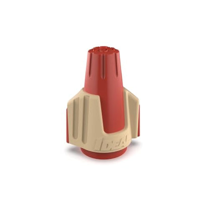 IDEAL Electrical Twister PRO (30-644J) Red/Tan 8 AWG Wire Connectors, 500ct - color: Yellow,Gray,Red, size: Jar of 500