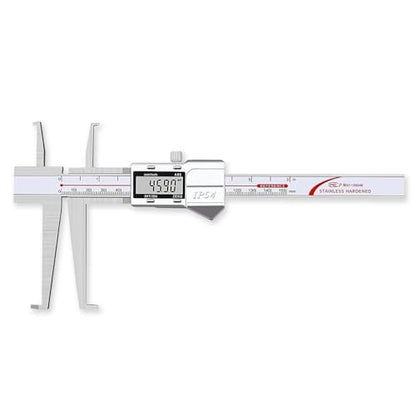 Digital Inside Groove Caliper Electronic Caliper with Upper Jaw and Lower Jaw Groove, 9-300mm/12 Inch, 0.01mm/0.0005", Metric/Imperial, IP54, Stainless Steel (12 Inch) - size: 12 Inch