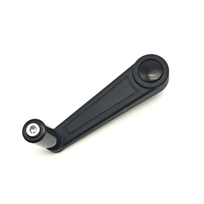 4" Nylon Crank Handle Drill Press Revolving Handle with Round or Square Installation Hole Smooth 360 Degree Operation for Industry Lathe Milling Grinding Machine (Square Hole 12x12x100) - size: Square Hole 12x12x100