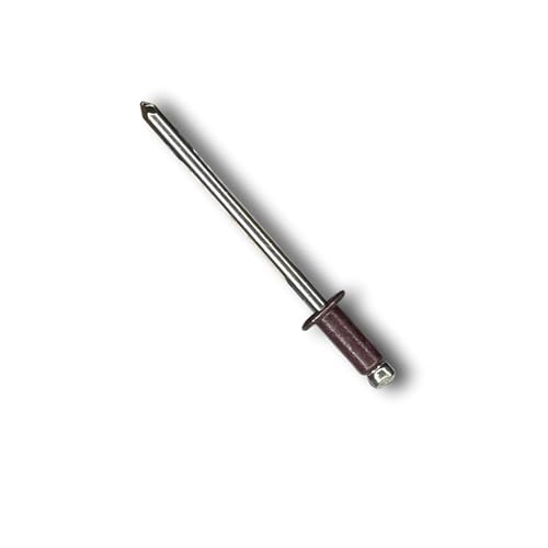 Eagle 1 Blind Pop Rivets (250 count) #43 Stainless Steel and #44 Aluminum Rivets, Multiple Colors, Free 1/8" Drill Bit wih Order, Quantity Discounts Available (#43 Stainless Steel, Burgundy) - color: Burgundy, size: #43 Stainless Steel