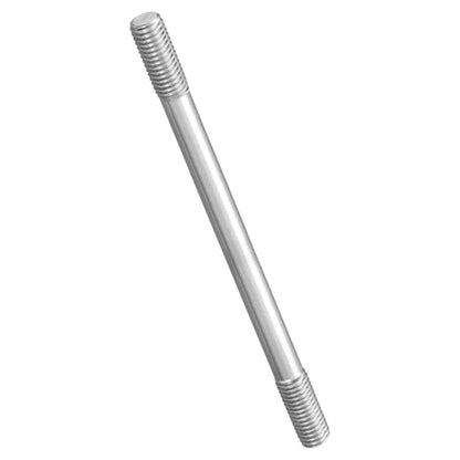METALLIXITY Double End Threaded Stud Screw(M10x190) SS304 Silver - size: M10 x 190mm