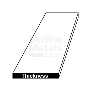 304 Stainless Steel Sheet, #4 Brushed Finish, Annealed, ASTM A240/ASME SA240, 0.03" Thickness, 12" Width, 12" Length, 22 Gauge, OnlineMetals - size: 0.03" Thk| #4 Brushed Finish, style: 12" X 12"