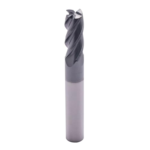 4 Flute Solid Carbide Square End Mill Set(5Pcs, 5/16"), AlTiN Coated - size: 5/16"