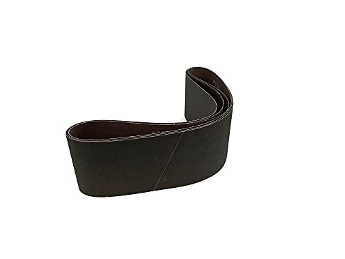 Sungold Abrasives 35068 4-Inch by 36-Inch 120 Grit Sanding Belts Premium Industrial X-Weight Aluminum Oxide, 3-Pack - size: 120 Grit