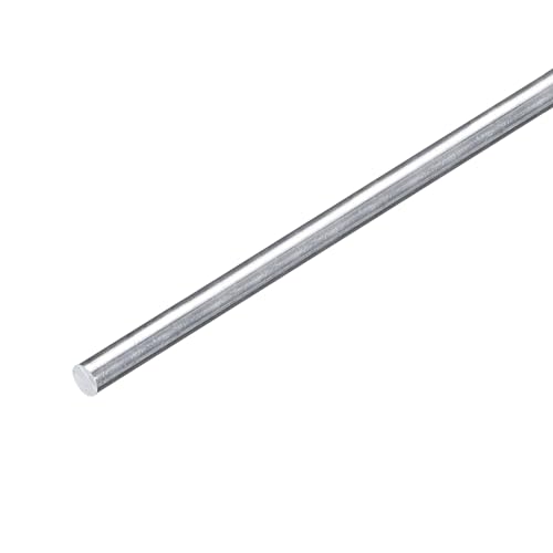 uxcell 1Pcs 5/16"(8mm) Dia Round Aluminum Rod, 16"(406mm) Long 6061 Aluminum Round Rod Solid Lathe Bar Stock for Industry Construction DIY Crafts - size: 9mm x 406mm