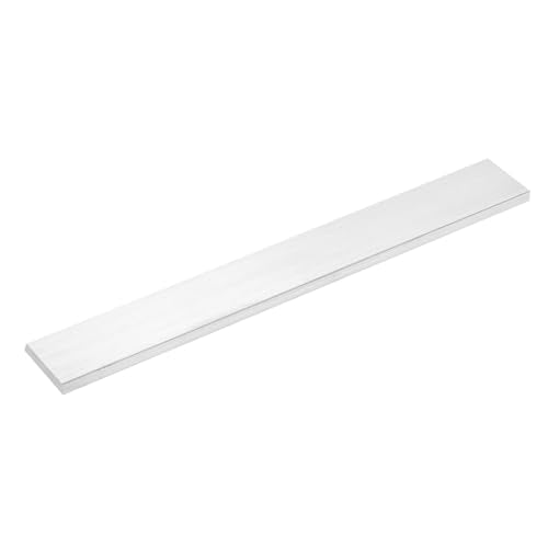 MECCANIXITY Square Aluminum Flat Bar, 5/16" (8mm) Thick x 1-25/32" (45mm) Width x 13" (330.2mm) Long 6063 Aluminum Flat Plate Solid New Mill Stock Silver for Industrial Building - size: 5/16" x 1-25/32" x 13"