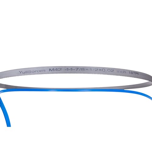 44-7/8-inch Bandsaw Blades 18 TPI, Replacement for DW3983 DCS374B, Milwaukee 48-39-0521 Portable Band Saw Blades, 44-7/8" x 1/2" x .020" 3-Pack - size: 18TPI