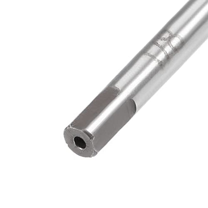 uxcell Hand Reamer 1/8" High Speed Steel H7 6 Straight Flutes Hand Milling Cutter Tool Reaming Drill Bit for Metal