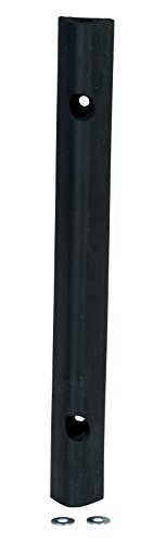 Vestil M-2-18 Extruded Rubber Fender Bumper 18 In. x 2 In. x 1-3/4 In. Black - size: 18" L, 2" W, 1.75" D