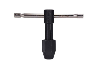 Century Drill & Tool 98502 T-Handle Tap Wrench, 1/4"-1/2", 7.0-12.0mm - size: 1/4" to 1/2", 7.00 to 12.0M