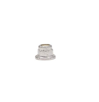 cSeao 30pcs M4-0.7mm Flange Nylon Inserted Lock Nuts 304 Stainless Steel 18-8 A2-70, DIN6926 - size: M4 30pcs