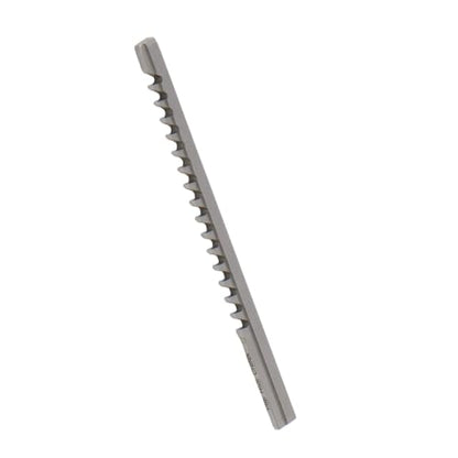 kimllier 1/8 Inch Keyway Broach, B Push-Type, High Speed Steel