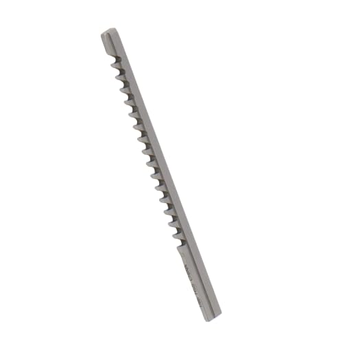 kimllier 1/8 Inch Keyway Broach, B Push-Type, High Speed Steel