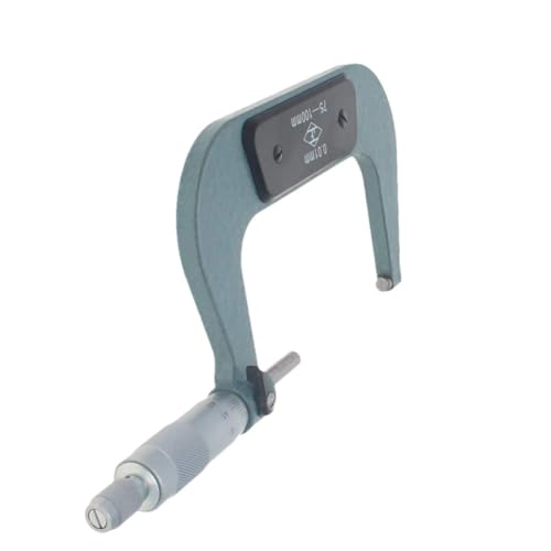 Utoolmart Outside Micrometer Metric 75-100mm 0.01mm Accuracy Metal Precision Measuring Tools for Machinist Engineer - size: 75-100mm