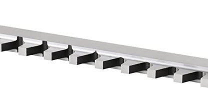 Accusize Industrial Tools 3/32 inch, Style B High Speed Steel Keyway Broach, 5000-0008 - size: 3/32 in Style B