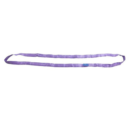 Mytee Products Endless Round Sling 4' Purple 2600# Vertical, 2100# Choker, 5200# Basket Crane Rigging Hoist Wrecker Recovery - color: Purple - Vertical Capacity: 2,600 lbs., size: 4 Feet, style: 1 - Pack