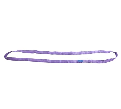 Mytee Products Endless Round Sling 4' Purple 2600# Vertical, 2100# Choker, 5200# Basket Crane Rigging Hoist Wrecker Recovery - color: Purple - Vertical Capacity: 2,600 lbs., size: 4 Feet, style: 1 - Pack