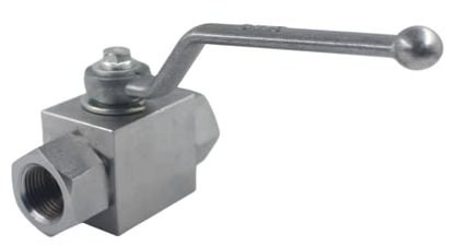 High Pressure Hydraulic Ball Valve KHB 1/2'' NPT, Shut-Off 2 Way Ball Valve, 1/2 Inch Hydraulic Valve 7250 PSI - size: KHB 1/2NPT(2 Way)