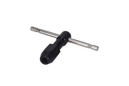 Century Drill & Tool 98502 T-Handle Tap Wrench, 1/4"-1/2", 7.0-12.0mm - size: 1/4" to 1/2", 7.00 to 12.0M