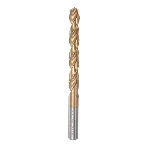 HARFINGTON Twist Drill Bit 9.9mm Titanium Coated HSS-E M42 HSS 8% Cobalt - size: 9.9mm