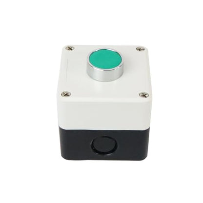 ATO Momentary Push Button Switch Station Box, 1 NO+1NC, ABS One Push Button Control Switch