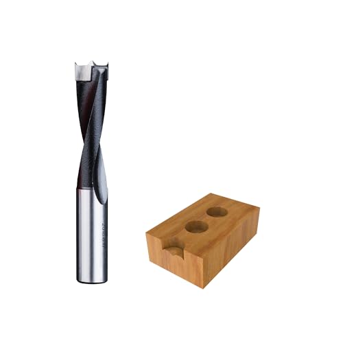 HUHAO 11mm Carbide Tipped Brad Point Boring Bit,Right Hand Dowel Drill Bits - size: 11mm Dia x 70mm Long x 10mm Shank R