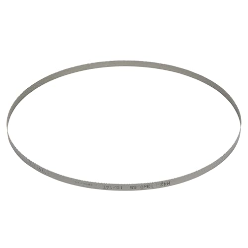 Klutch Portable Band Saw Blade, 44in. x 7/8in. x 1/2in. 10/14 TPI, for Non-Ferrous Metals + Mild Steel