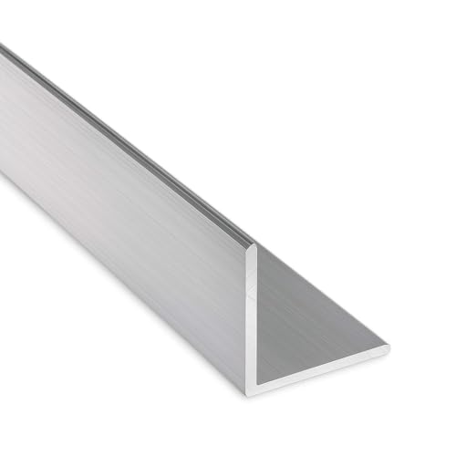 1 1/2" Wide x 1/16" Thick x 36" Long Aluminum Angle Bar | 6063 T6 Architectural Aluminum | Equal Legs, 90° Angle | Corrosion-Resistant, Weldable, High-Strength Metal | Made in USA - size: 1 1/2" Wide x 1/16" Thick