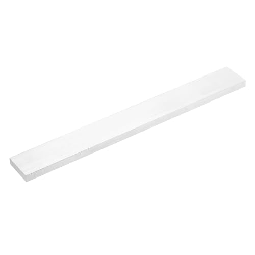 MECCANIXITY Square Aluminum Flat Bar, 3/8" (10mm) Thick x 1-9/16" (40mm) Width x 13" (330.2mm) Long 6063 Aluminum Flat Plate Solid New Mill Stock Silver for Industrial Building - size: 3/8" x 1-9/16" x 13"