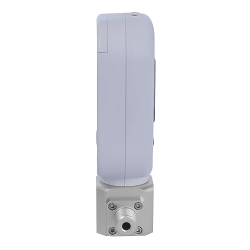 NPT 1/4" Digital Air Flow Meter, 0-20 L/min Gas Mass Flow Meter with LCD Display, Portable Air Flow Meter for Laboratory & Industrial Applications - size: 0~20L/min