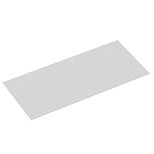 uxcell 6061 Aluminum Sheet, 300mm x 150mm Rectangle Aluminum Plate 1.2mm Thick Flat Metal Stock with Protective Film - size: 300mmx150mmx1.2mm