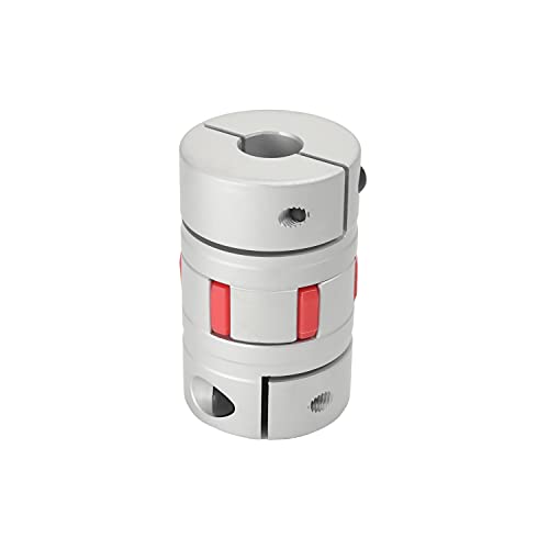 Fielect Shaft Coupling 12.7mm to 12.7mm Bore, L66xD40 Flexible Coupler - size: 12.7mm to 12.7mm Bore L66x40D