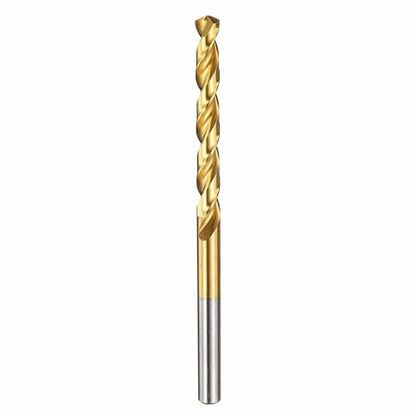 Drill Bit 5.1mm Diameter M42 8% Cobalt HSS TiN for Hard Metal - size: 5.1mm