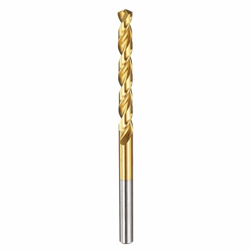 Drill Bit 5.3mm Diameter M42 8% Cobalt HSS TiN for Hard Metal - size: 5.3mm