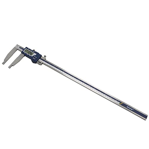 SHAHE Electronic Digital Caliper with 0-24"/600mm,0.0005"/(0.01mm) Resolution,+/-0.002" (0.05mm) Accuracy,Inch/Metric, Stainless Steel Jaws