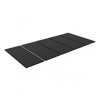 XCEL Multi-Purpose Crafting Foam Sheet Roll – Neoprene Rubber Sheets for Costumes Cosplay Packing Foam Gasket Material – Closed Cell Foam Padding in Various Options (Black, 36" x 12" x 1/8" (5 Pack)) - color: Black, size: 36" x 12" x 1/8" (5 Pack)