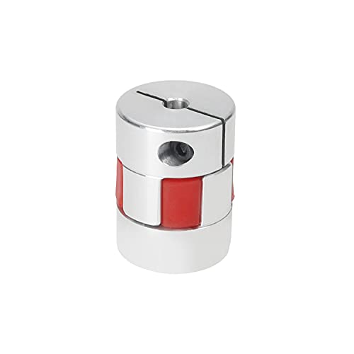 Fielect Shaft Coupling 5mm to 5mm Bore L34x25D Flexible Coupler Joint for Servo Stepped Motor - size: 5mm to 5mm Bore L34x25D