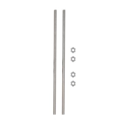 M6x250mm Threaded Rod 2 pcs 304 Stainless Steel Fully Metric Threaded Rod - size: M6*250mm