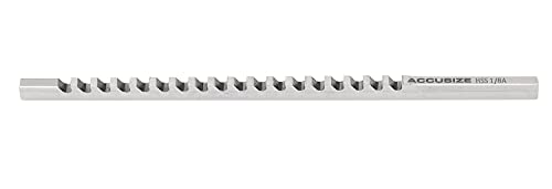 Accusize 1/8 in Style A HSS Keyway Broach - size: 1/8 in -A