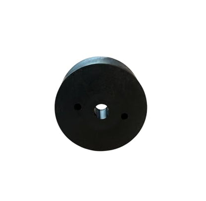 2-Pack Anti Vibration Foot Pad Isolator Rubber Bumper 1 1/2 D, 3/4 H, 1/4 Inch Hole, Fits Many Compressors, Generators, Pressure Washers, Amps, Stands