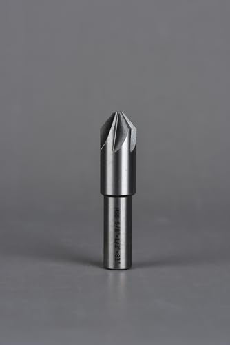 Countersink Drill Bits Set JESTUOUS 82 Degree 6 Flute 5 Pieces