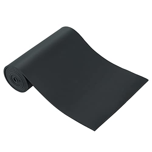 1/4" x 17" x 80" Neoprene Sponge Foam Rubber Roll Without Adhesive - size: 1/4" Thick x 17" Wide x 80" Length