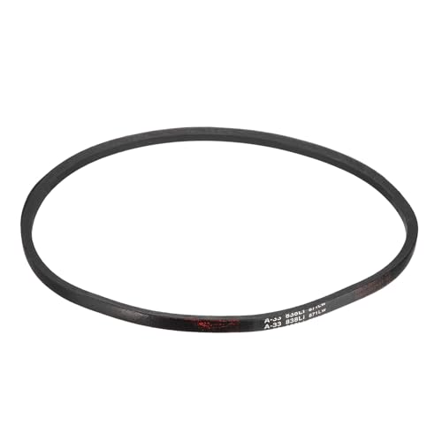 uxcell 5Pcs A33 Classic Wrapped Rubber V-Belt, 35" Lo x 0.51" W x 0.32" H - size: A33