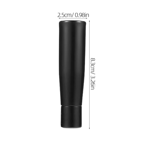Luxshiny M6 Folding Crank Handle for Machine Tools, Black Nylon Grip
