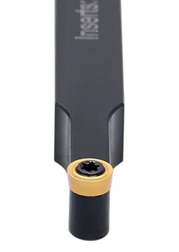 Accusize Industrial Tools 3/8 x 3-1/2 in SRDCN06-2J Indexable Toolholder for RCMT220 Inserts, 2376-0006 - size: 3/8 x 3-1/2 inch