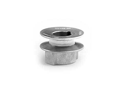 Terre Products, Heavy Duty 1.75" V-Groove Drive Pulley, Precision 3/4" Bore, Robust Z3A Zinc Alloy Die Cast Pulley